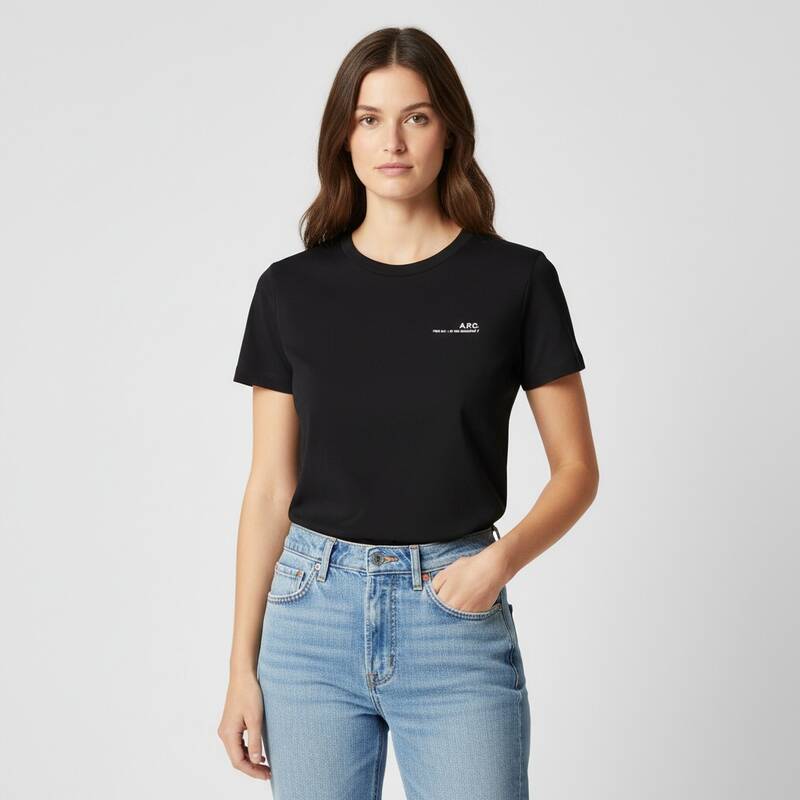 アペッセ COFBT F26012 LZZ BLACK ITEM レディース半袖Tシャツ
