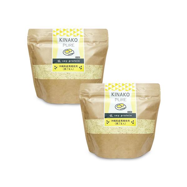 2個セット KINAKO PURE きな粉ピュア ソイプロテイン 500g soy