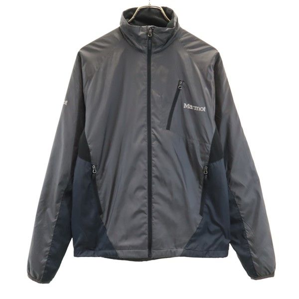 長袖 アウトドアジャケット S グレー系 裏トリコット メンズ