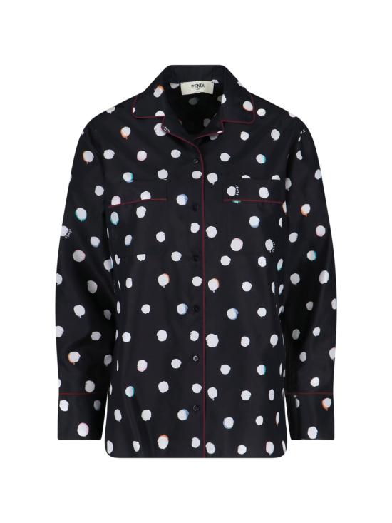 FENDI Women Shirts FS8311 AVJQ F0GME Black