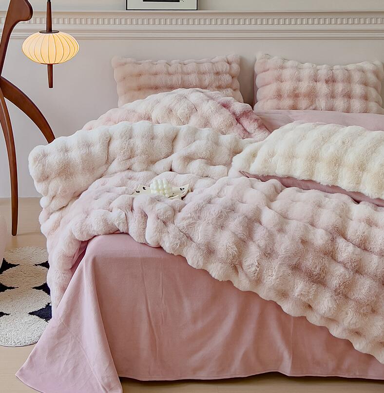 お財布に優しい布団カバー 4点セット シングル 寝具カバーセット 布団カバーセット ふわふわ　もこもこ　枕カバー 秋冬 保温性高い 丸洗いOK 寝具カバー 掛け布団カバー ファスナー仕様 ベッドシーツ