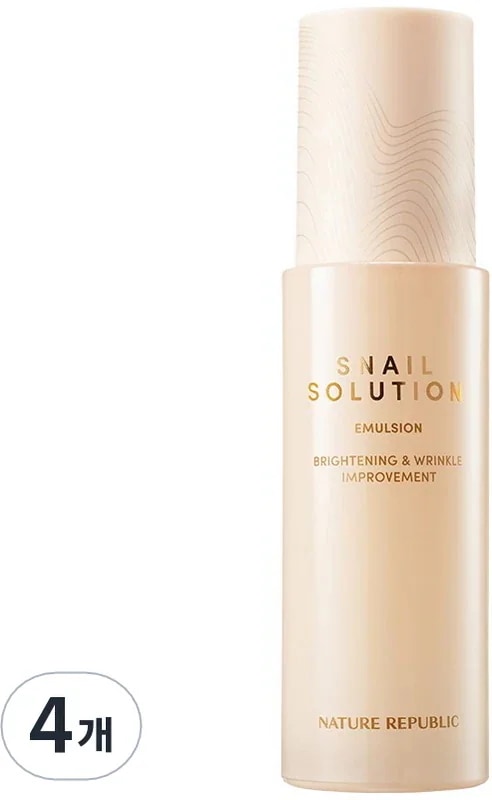 スネイルソリューション エマルジョン 120ml 4個セット