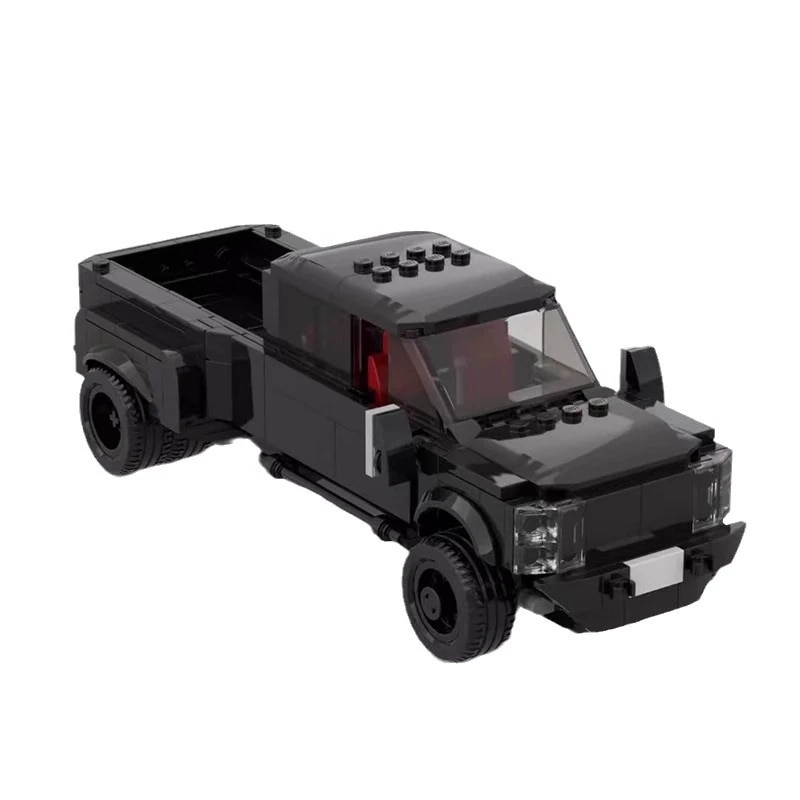 MOCブロック互換レゴ63386レースspeedシリーズ8コマクロスカントリー硬派フォードF-450スタッキングフォードF-450