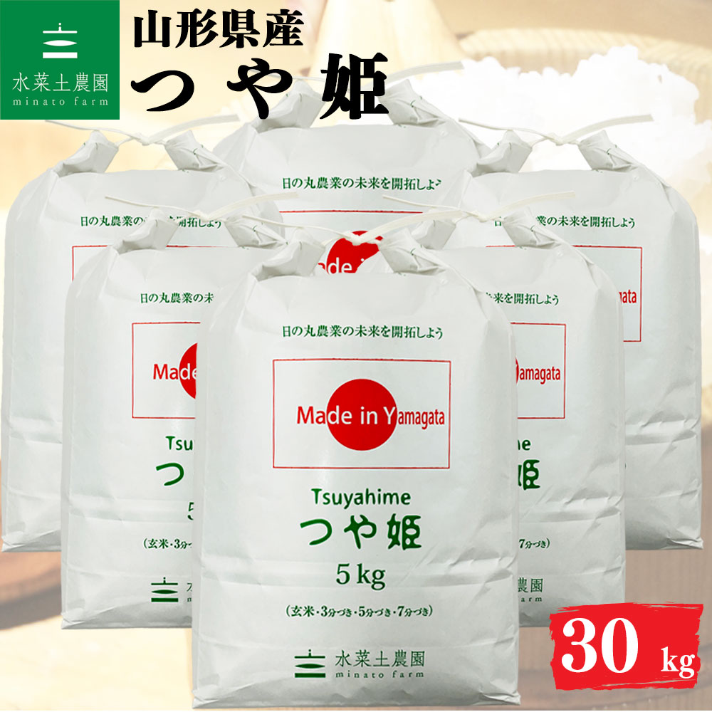 つや姫 精米 30kg 山形県産 令和7年産 選べるお試し袋付き