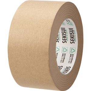 (まとめ) 積水化学 クラフトテープ 60mm×50m K51X14 1巻 (×20セット)
