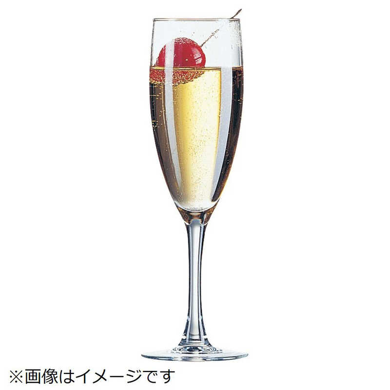 アルクインターナショナル　プリンセサ フルートグラス 160cc J4167(6ヶ入)P3999　RPLJ602