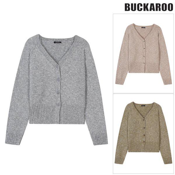 [驪州店] 女性Vネックバルーンフィットカーディガン(B241KC500P)