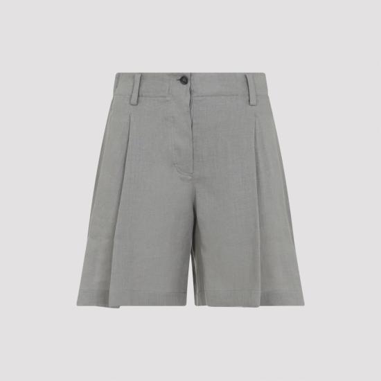 BRUNELLO CUCINELLI Women Shorts & Burmudas MA698DV499 C1063 KHAKI