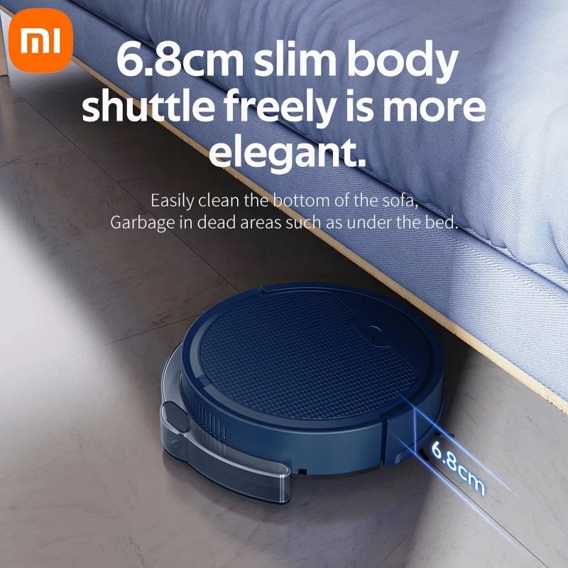 Xiaomi-ミニインテリジェント掃除機,自動スイープとモップロボット,ペットの髪の毛の掃除機,床,カーペット用 - AliExpress 6