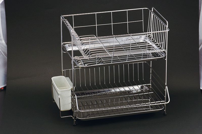 シンドー 2段式水切りラック DP-1000