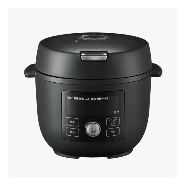 電気圧力鍋 TIGER COOKPOT マットブラック COK-A220-KM