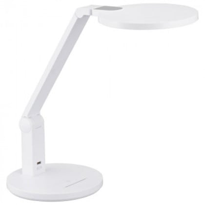 OHM LEDデスクランプ ブルーライトカット ホワイト DS-LS78-W