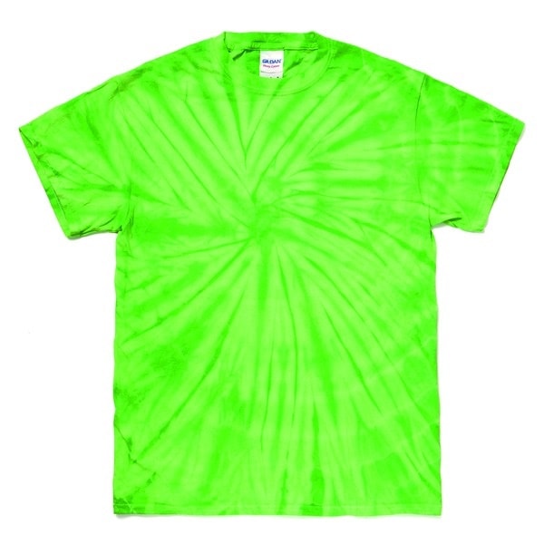 スパイダータイダイＴシャツ スパイダーライム M