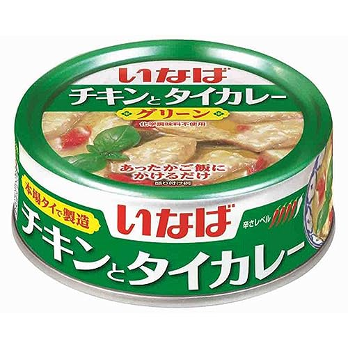いなば食品 いなば チキンとタイカレー グリーン 125g×24個 缶 5,058円