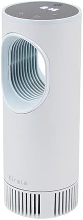 【バッテリー搭載】オゾン除菌ポータブル空気清浄機 Picco ホワイト Kirala Air