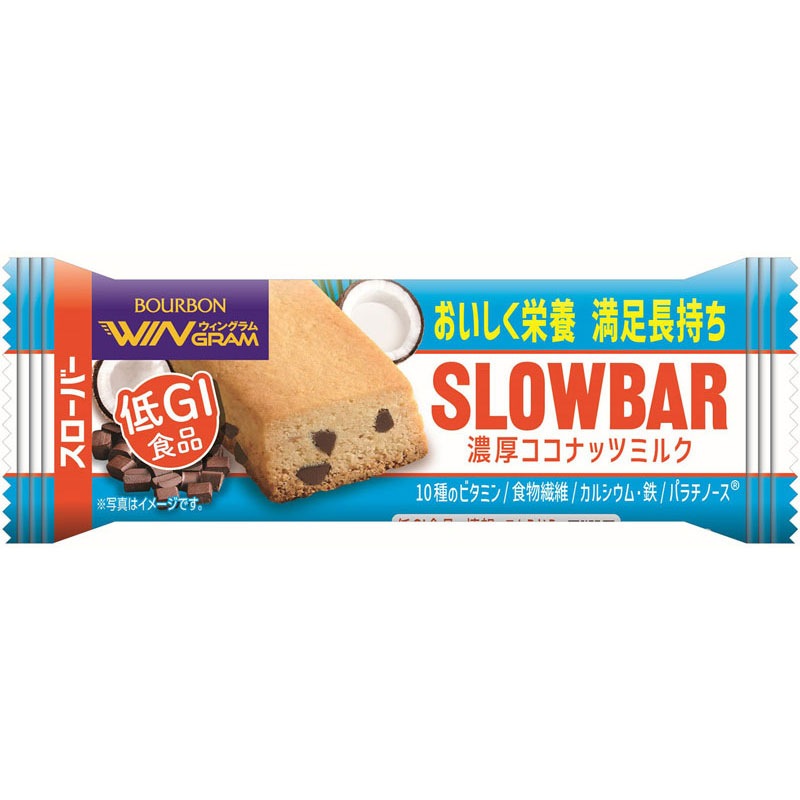 【ロット販売：入り数108】 BOURBON ブルボン スローバー濃厚ココナッツミルク ボディーケア スポーツ食品 36154