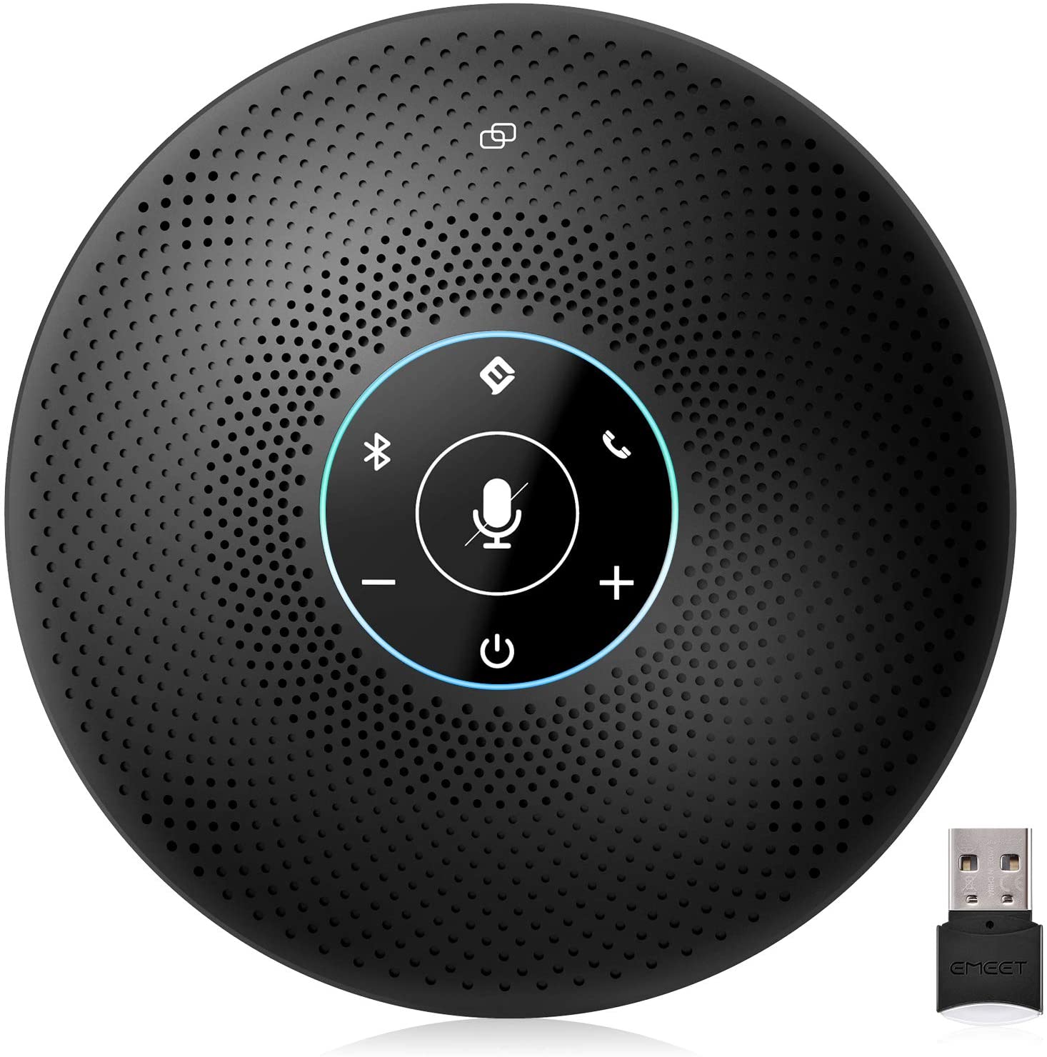 eMeet M2 Maxスピーカーフォン マイクスピーカー USB/Bluetooth/Dongle対応 在宅勤務用 最大15人まで対応 360全方向集音 エコーノイズのキャンセリング 27,950円