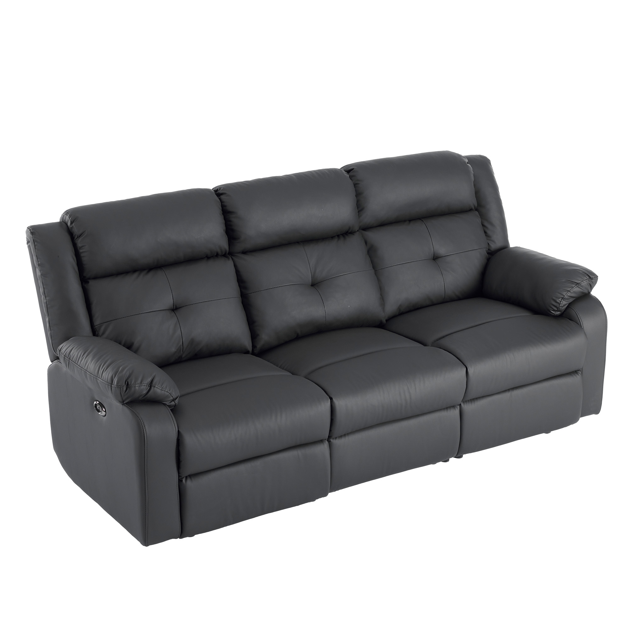 【国内出荷】リクライニングチェア リクライニングソファ 3人掛け 電動 リクライニング 左右独立調節 オットマン一体型 パーソナルチェアー 電動ソファ 耐圧分散 リクライニングチェア 一人暮らし 三人