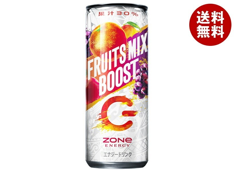 サントリー ZONe(ゾーン) FRUITS MIX BOOST(フルーツミックスブースト) 240ml缶*30本入*(2ケース)