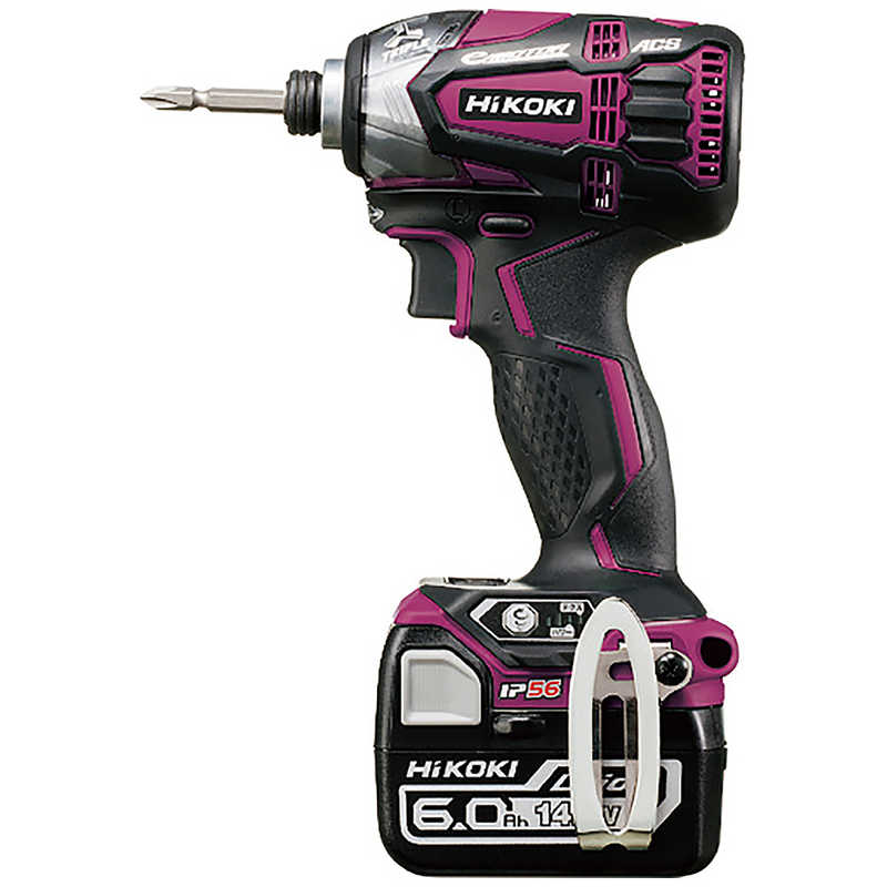 HiKOKI　日立 14.4Vコードレスインパクトドライバ 6.0Ah レッド　WH14DDL2-2LYPK-R