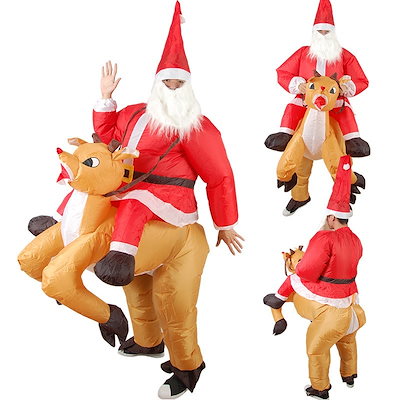 Qoo10] 今だけ圧倒的販売 クリスマスお笑い親子衣