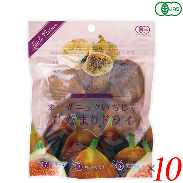 オーガニックいちじく ひだまりドライ 120g 10個セット MANGOS