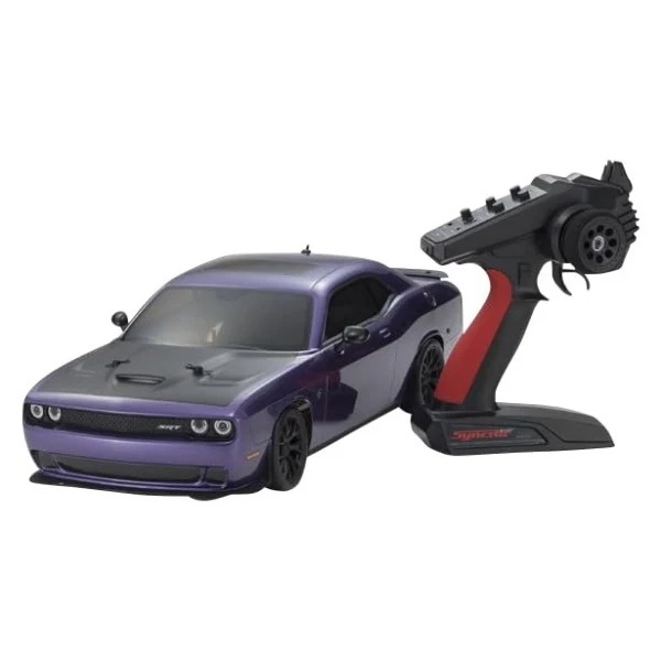 京商 PuT EP フェーザー Mk2 ダッジ SRT チャレンジャー Plum 電動ラジオコントロール 34415T1C