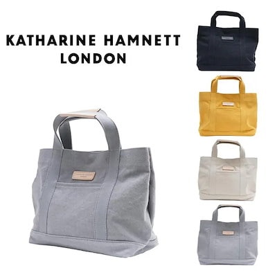 KATHARINE HAMNETT LONDON キャサリンハムネットロンドン トートバッグ Tote Bag ユニセックス 490-8060 手提げ トート プレゼント キャンバス ギフト ミニバ