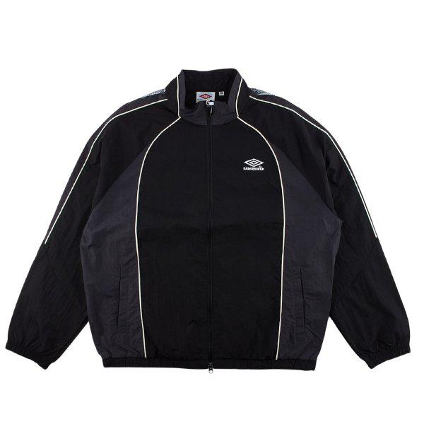 HBL BLOKE OG トラックウーブンウィンドブレーカージャケット UQ221CJK52 BLK