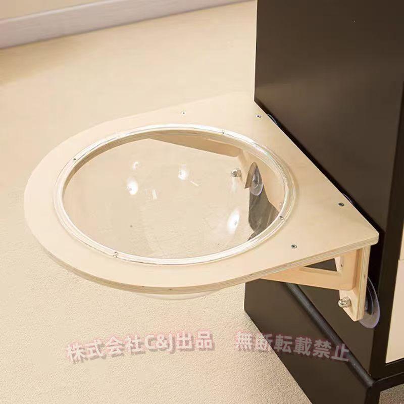 環境にやさしい無垢材の猫クライミングフレームスペースカプセル猫の壁別荘おもちゃの猫の家具 4,476円