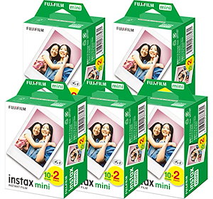 NEWフジチェキフイルム instax mini インスタックスミニ 2P×5 計100枚セット