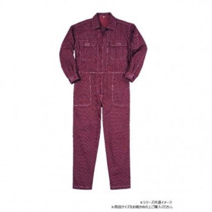 クレヒフク ツナギ レッドヒッコリー M 1610