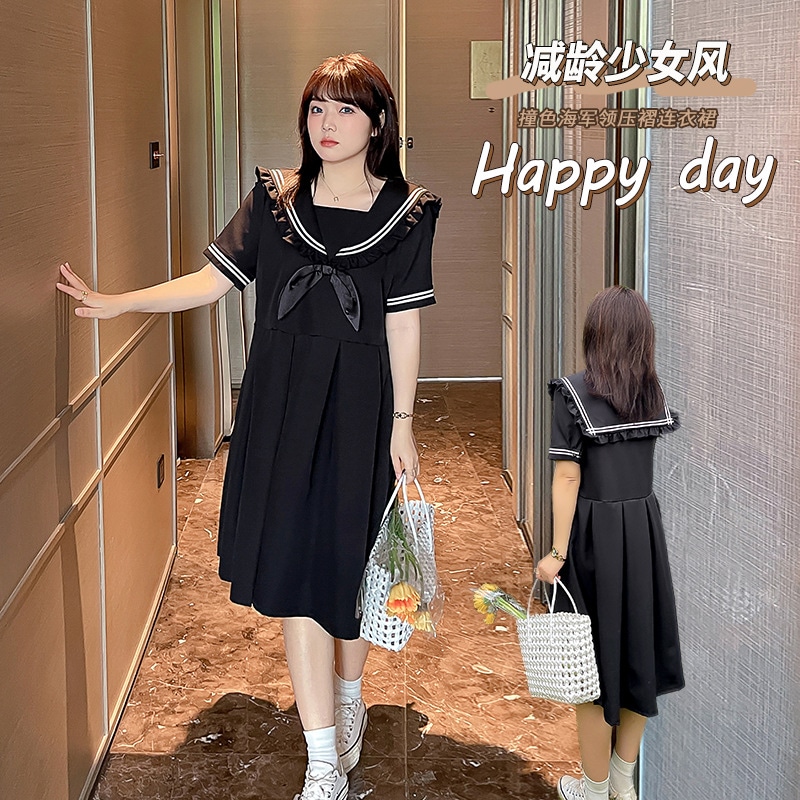 ワンピース 大きいサイズ 半袖 春夏 韓国 妊婦 マタニティ ゆったり きれいめ 3l 4xl 5l