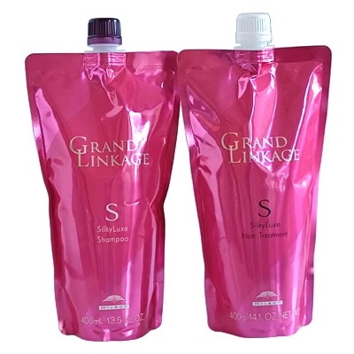 ミルボン グランドリンケージ シルキーリュクス シャンプー /トリートメント400ml詰替えセット【