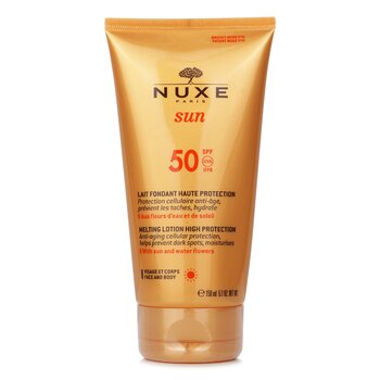Nuxe サン メルティング ローション 高保護 SPF50 (顔と体用)