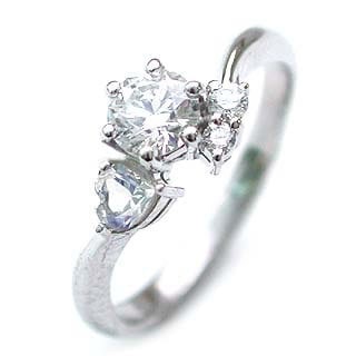 CanCam掲載( 婚約指輪 ) ダイヤモンド エンゲージリング( 6月誕生石 ) ムーンストーン楽ギフ_包装