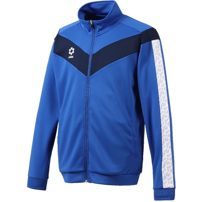 BPウォームアップジャケット22 フットサルWUPニットジャケット (sa22832-blue)
