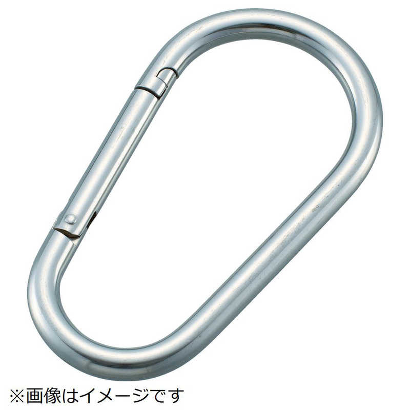 トラスコ中山　ステンレス カラビナジャンボ(環なし) 16mm　TKBJ16A