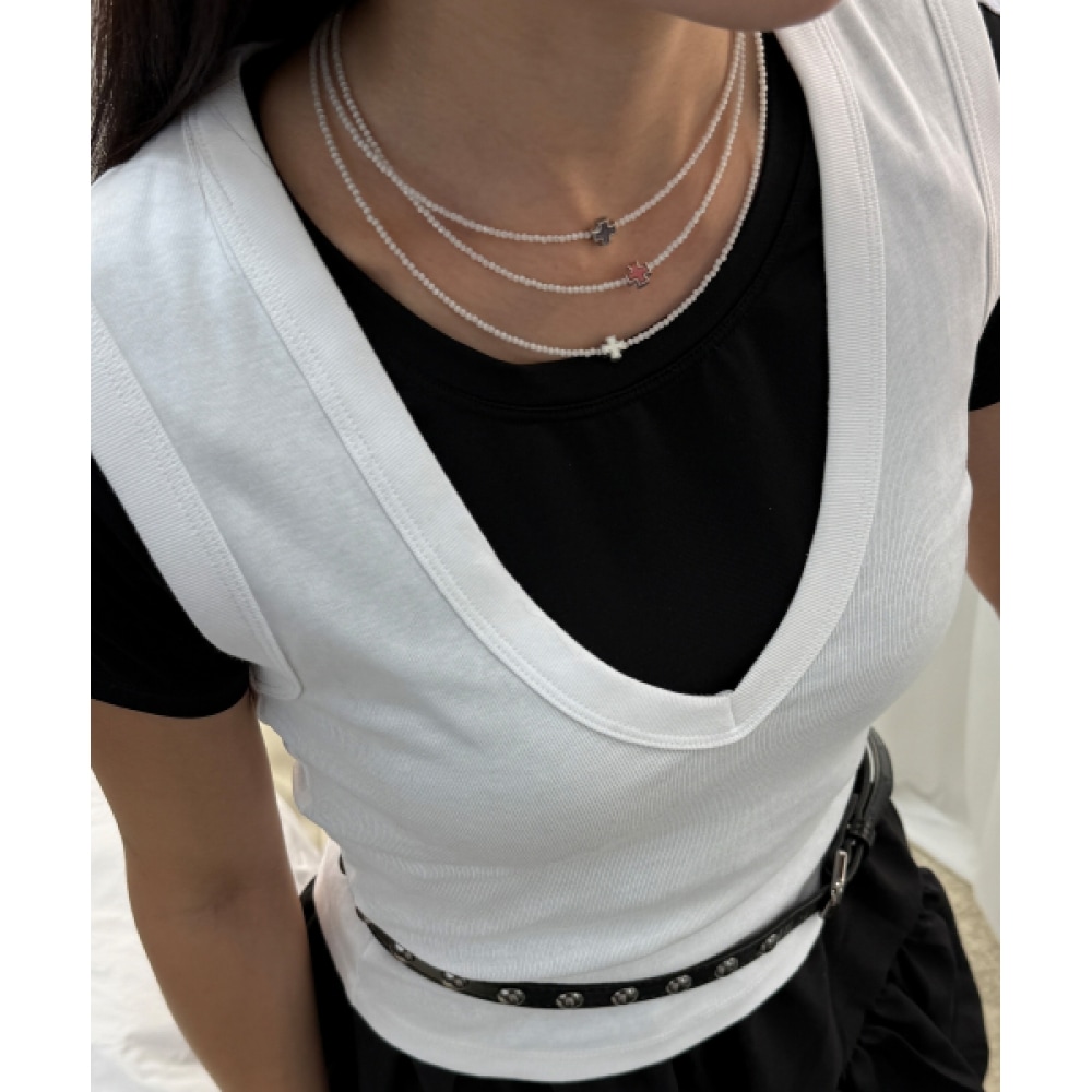 SICKFUMEDOT ドリズルシロップネックレス - キャッツアイ (6色)