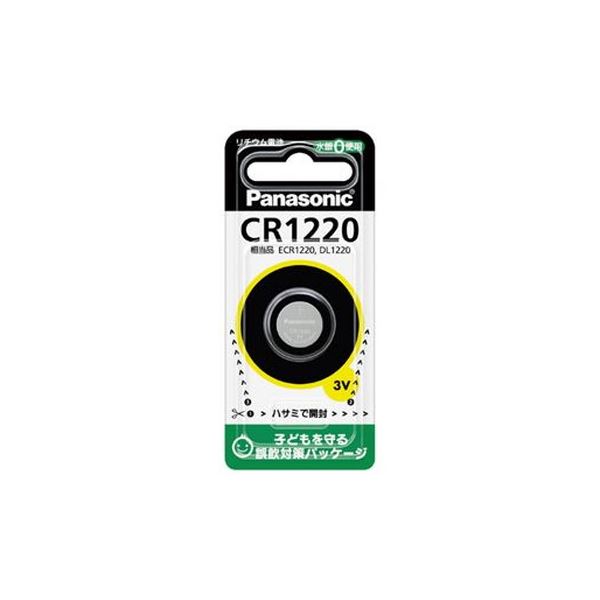 激安特価 （まとめ）Panasonic リチウムコイン電池 CR1220P30セット 乾電池