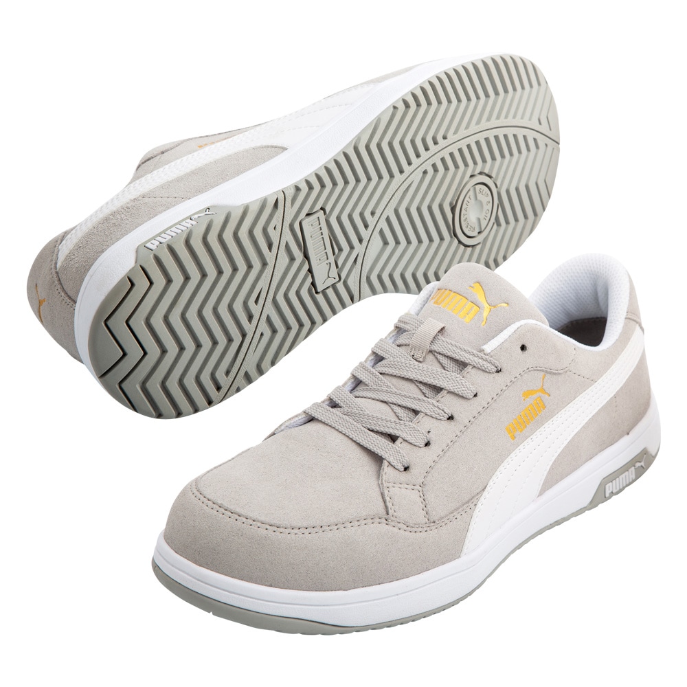 プーマ 64.218.0-GRY-28.0 HERITAGE Airtwist 2.0 Gray Low 28.0cm JSAA規格 A種 静電気帯電防止 642180GRY280