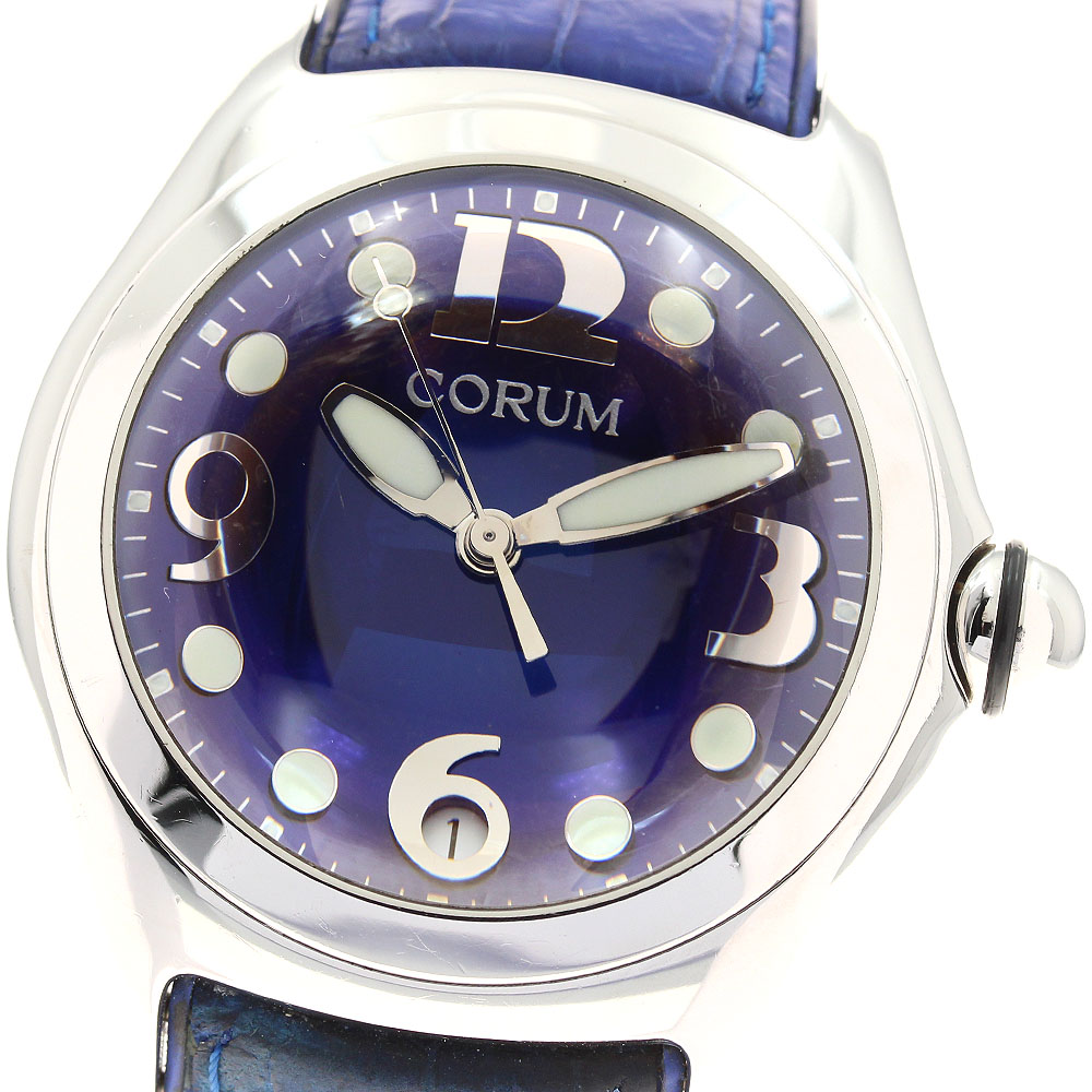 コルム CORUM 163.150.20 バブル デイト クォーツ メンズ _945980【中古】
