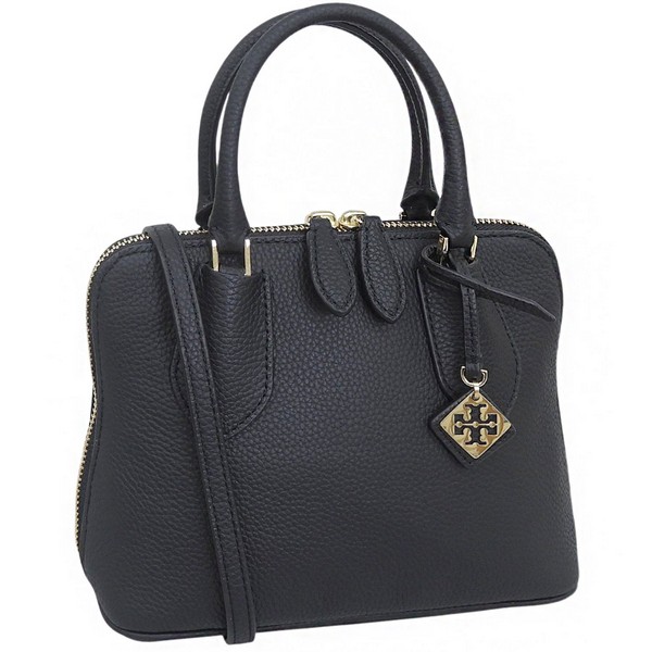 トリーバーチ バッグ レディース 2WAY ショルダーバッグ レザー ブラック 155619-001 MINI SWING BAG TORY BURCH