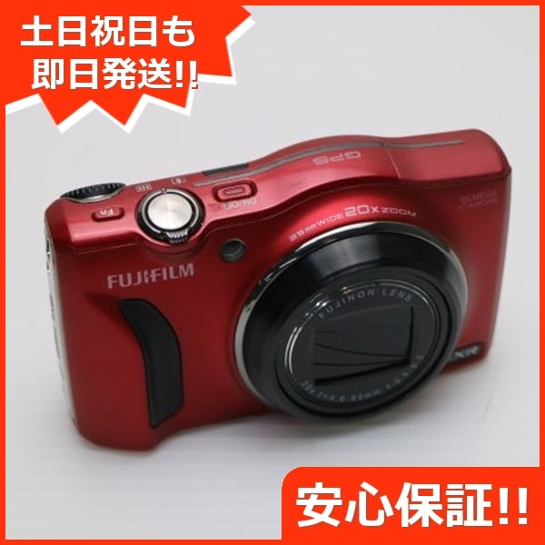 超美品 FinePix F770EXR レッド デジカメ FUJIFILM 251