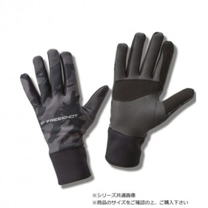 ハヤブサ FOURON ネオプレングローブ フルフィンガー ブラックカモ M Y4195-M-95 5,441円