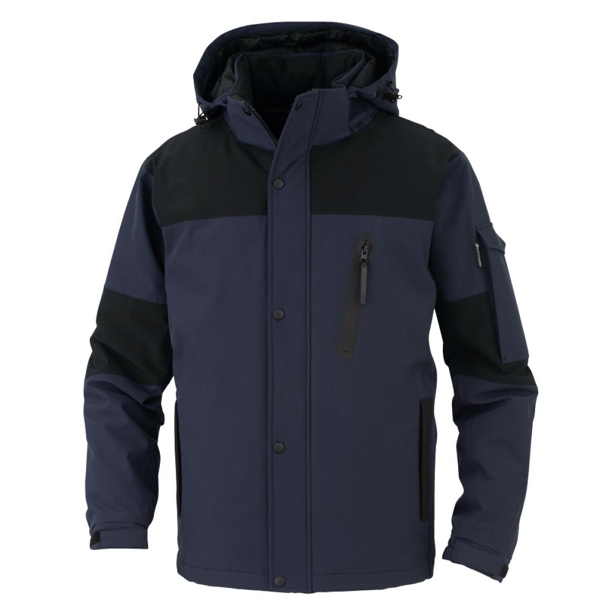 コーコス DR-6800 ネイビー M ストレッチ透湿防水 防寒ジャケット あったかいワークウェア 作業着 作業服