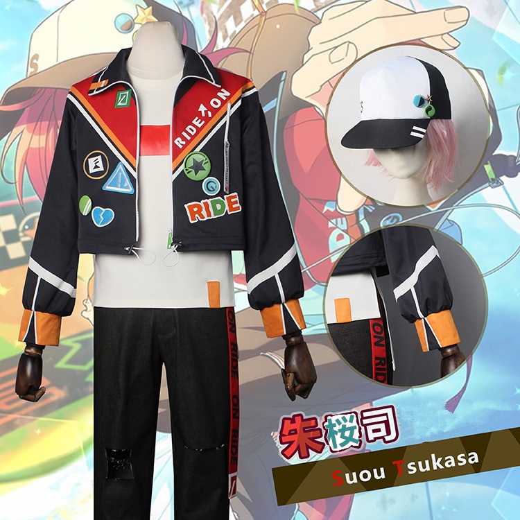 あんさんぶるスターズ ルーキースケーター 朱桜司 SPP衣装 コスプレ衣装 コスチューム