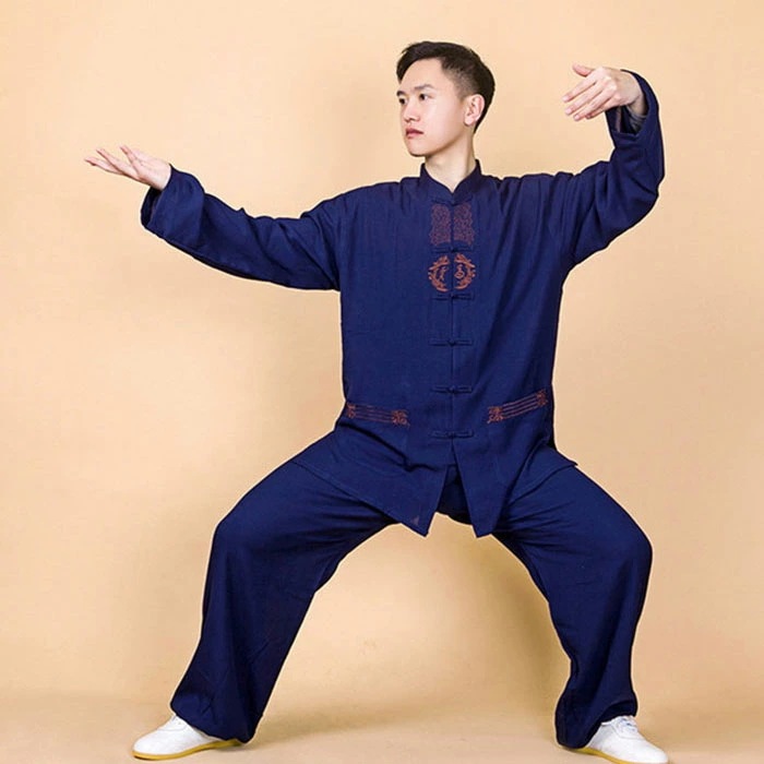 新品入荷太極拳 服 上下セット メンズ 長袖 半袖 刺繍 太極拳 ウェア 春 夏 秋 スポーツウェア 2タイプ 練習着 表演服 カンフー服 トップス パンツ太極拳 服 上下セット メンズ