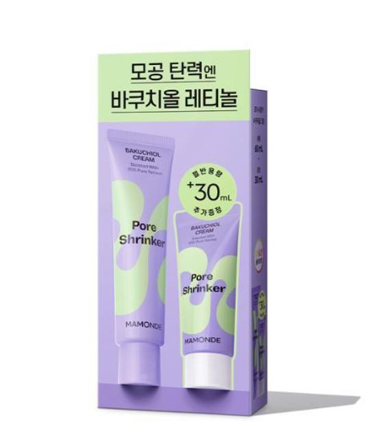 [正規品][Aespa ウィンターPICK]【毛穴除去シリーズ】 フォアシュリンカー バクチオール クリーム 60ml +30ml追加贈呈