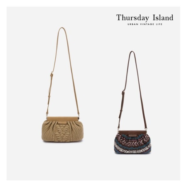 Thursday Island ニット ポーチバッグ(T226MBP132W)